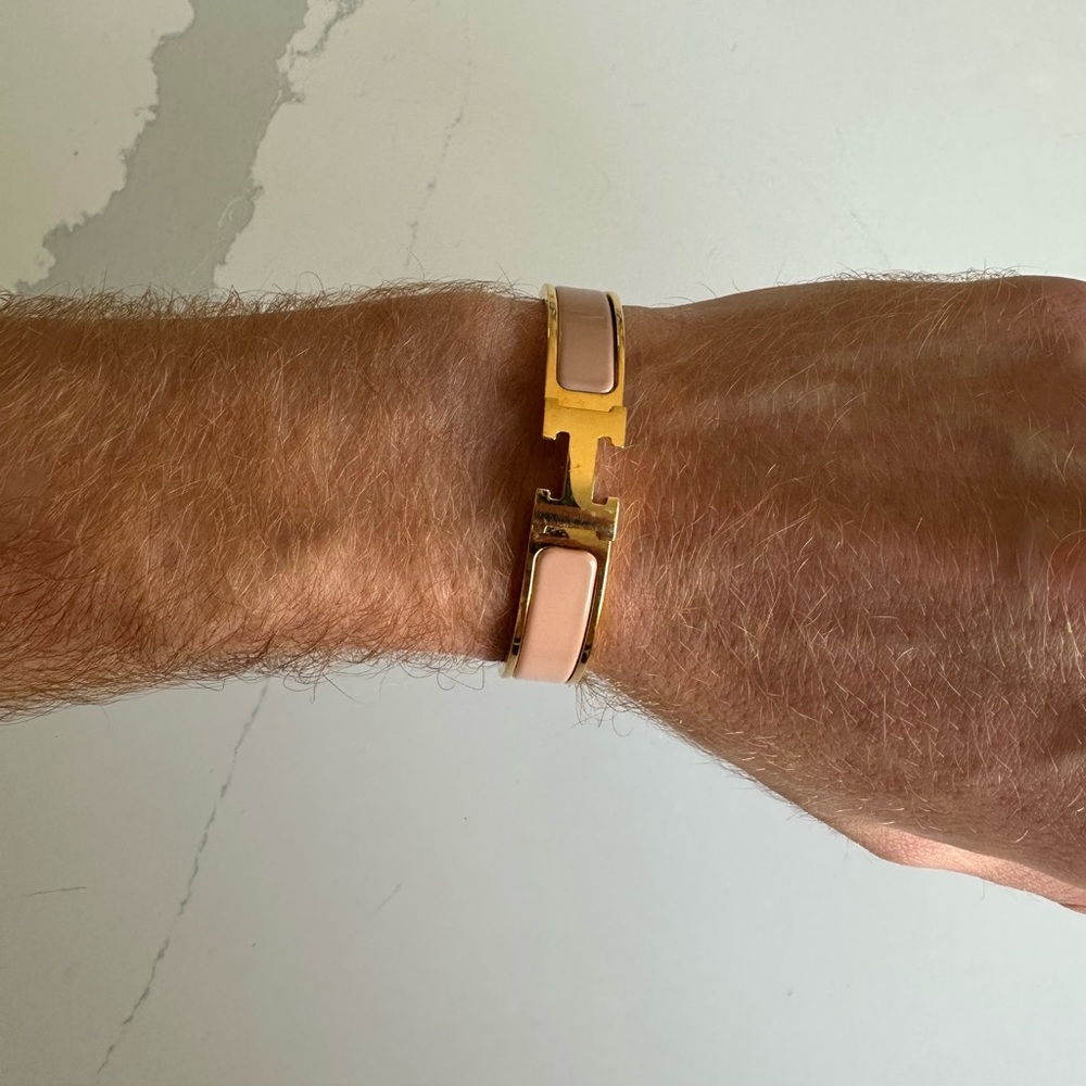 Hermes Clic Clac Bracelet in colour “Makeup” limited edition (GM)